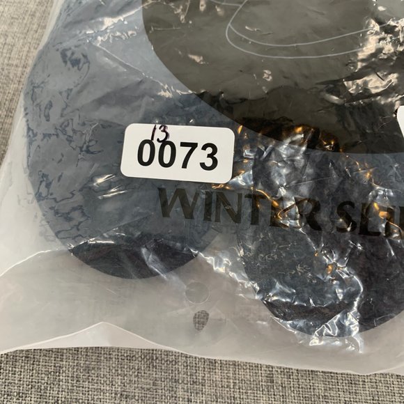 New! Docosy Fuzzy Slippers Black Comfy Crisscross House Shoes Memory Foam 38/39 - Picture 7 of 7